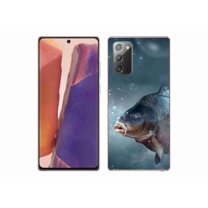 Gél borítás mmCase Samsung Galaxy Note 20/Note 20 5G - ponty és buborékok