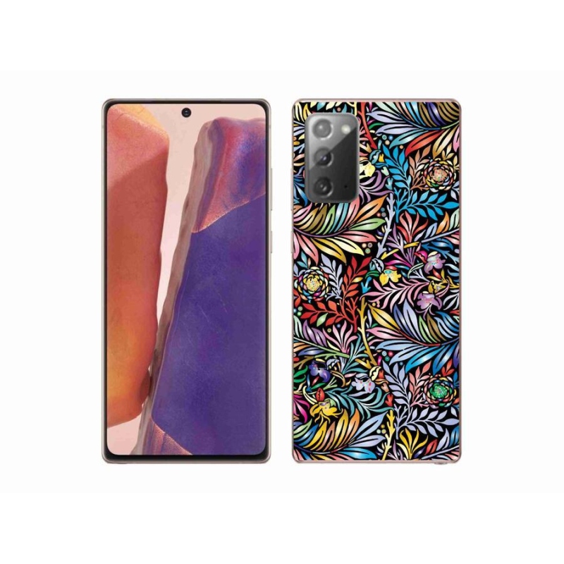 Zselés borítás mmCase Samsung Galaxy Note 20/Note 20 5G - virágok 5