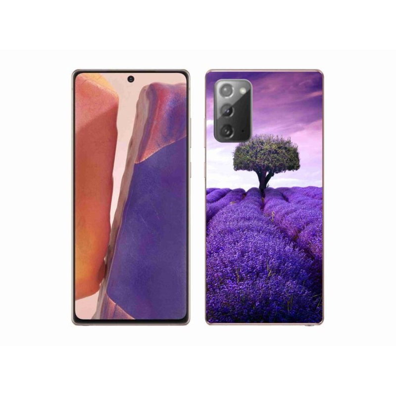 Gél védőhuzat mmCase Samsung Galaxy Note 20/Note 20 5G - levendula rét