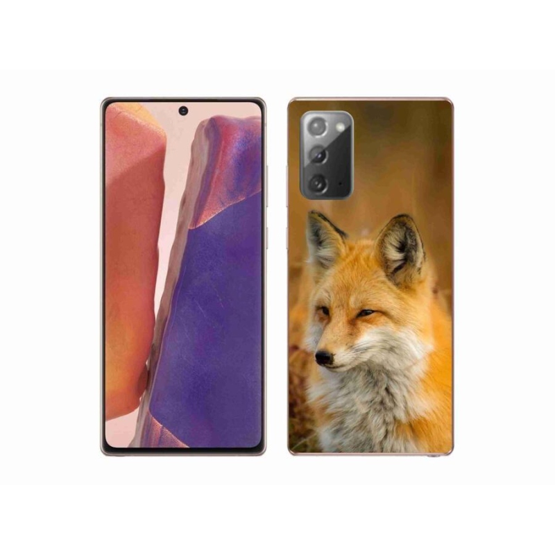 Zselés borítás mmCase Samsung Galaxy Note 20/Note 20 5G - róka