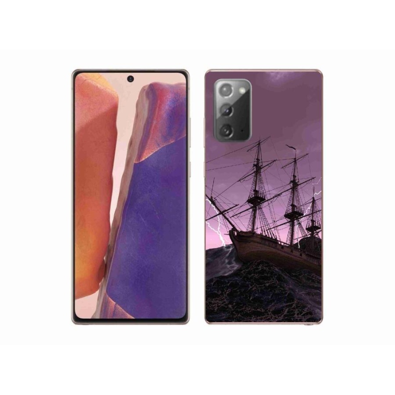Zselés borítás mmCase Samsung Galaxy Note 20/Note 20 5G - hajó a viharban