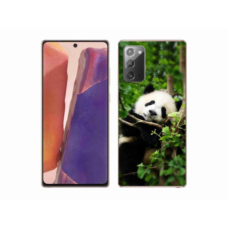 Zselés borítás mmCase Samsung Galaxy Note 20/Note 20 5G - panda