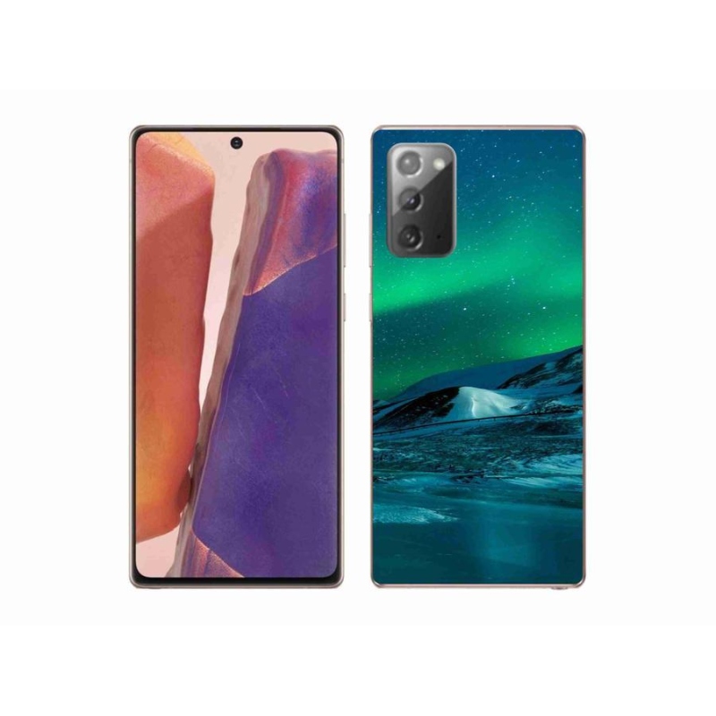 Zselés borítás mmCase Samsung Galaxy Note 20/Note 20 5G - sarki fény