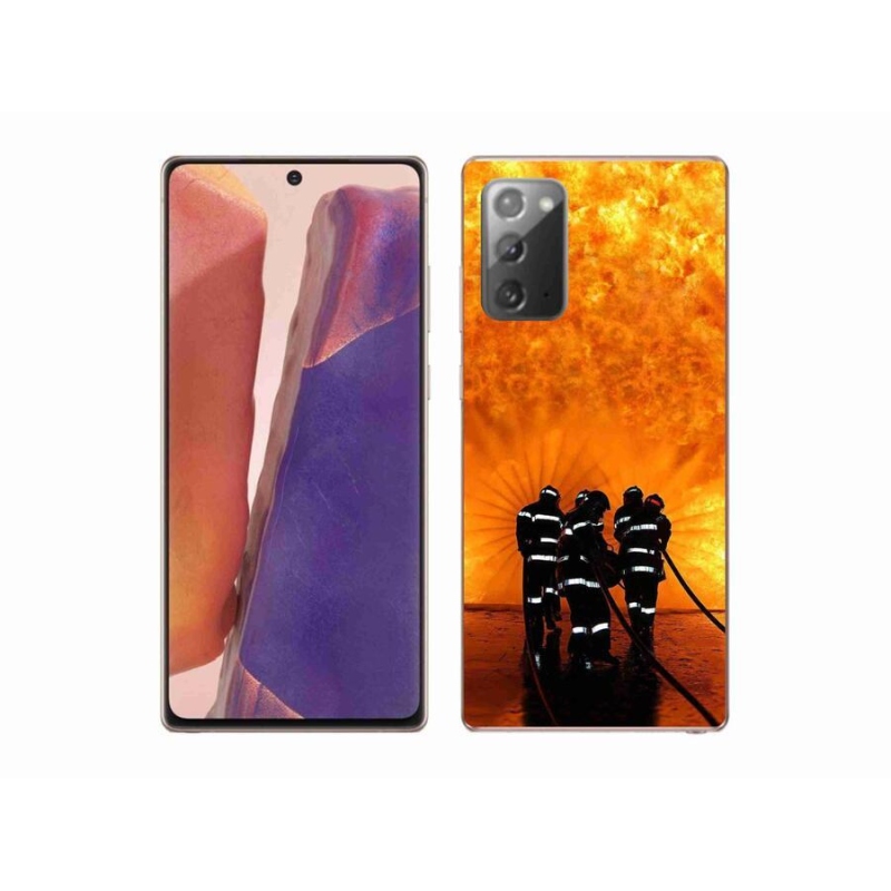 Zselés borítás mmCase Samsung Galaxy Note 20/Note 20 5G - tűz