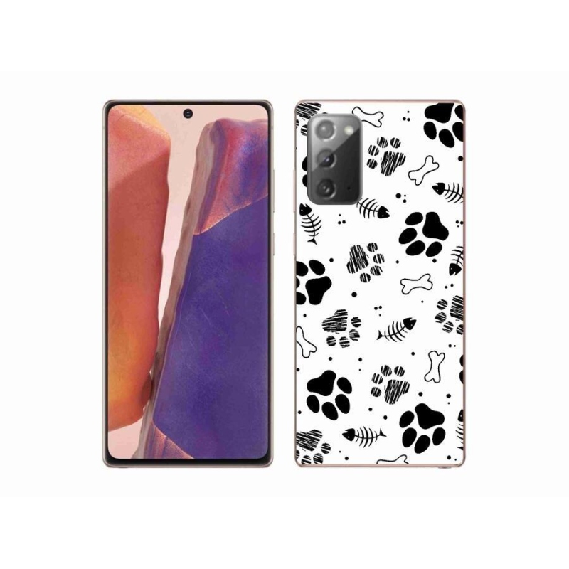 Zselés borítás mmCase Samsung Galaxy Note 20/Note 20 5G - kutyamancsok 1