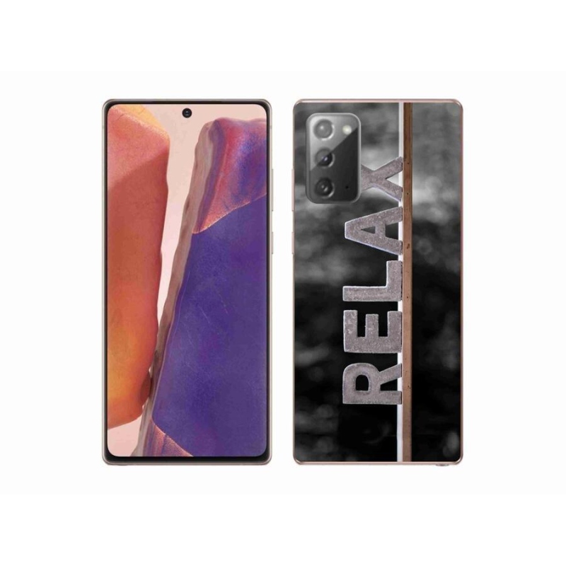 Zselés borítás mmCase Samsung Galaxy Note 20/Note 20 5G - relax 1
