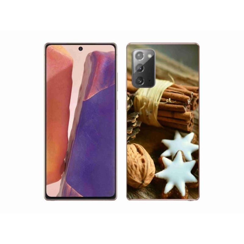 Zselés borítás mmCase Samsung Galaxy Note 20/Note 20 5G - fahéj és mézeskalács - Samsung Galaxy Note 20/Note 20 5G - fahéj és mézeskalács