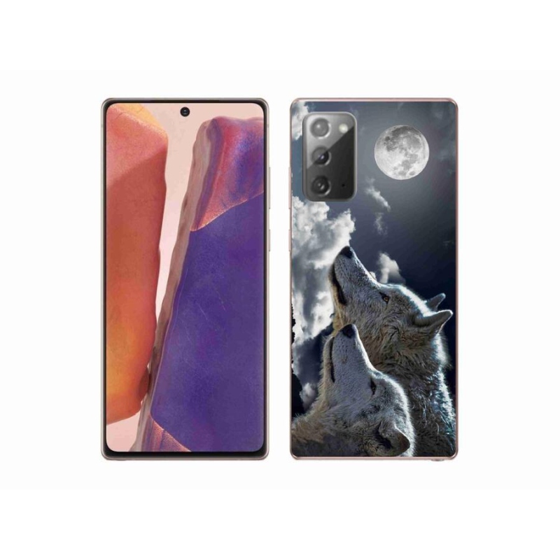 Zselés borítás mmCase Samsung Galaxy Note 20/Note 20 5G - farkasok