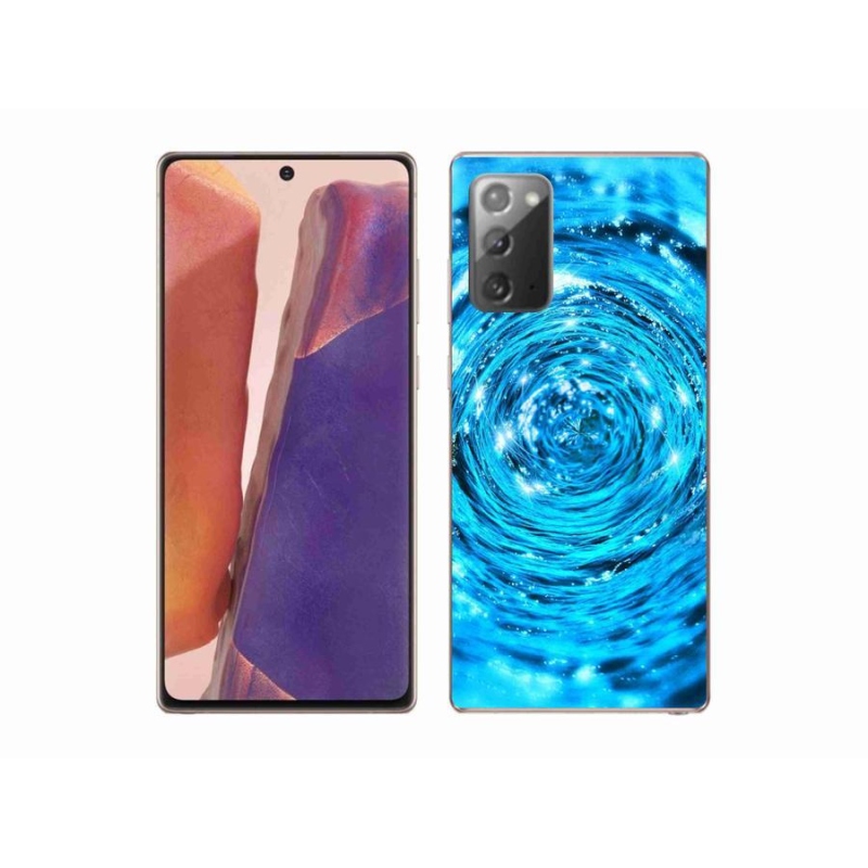 Zselés borítás mmCase Samsung Galaxy Note 20/Note 20 5G - water vortex - Samsung Galaxy Note 20/Note 20 5G - vízörvény
