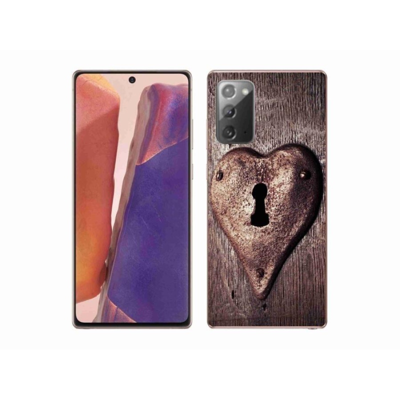 Zselés borítás mmCase Samsung Galaxy Note 20/Note 20 5G - szív alakú zárt tok