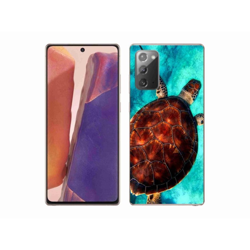 Zselés borítás mmCase Samsung Galaxy Note 20/Note 20 5G - teknősbéka