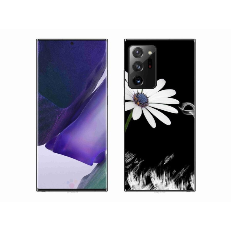 Gél védőhuzat mmCase Samsung Galaxy Note 20 Ultra - fehér virág