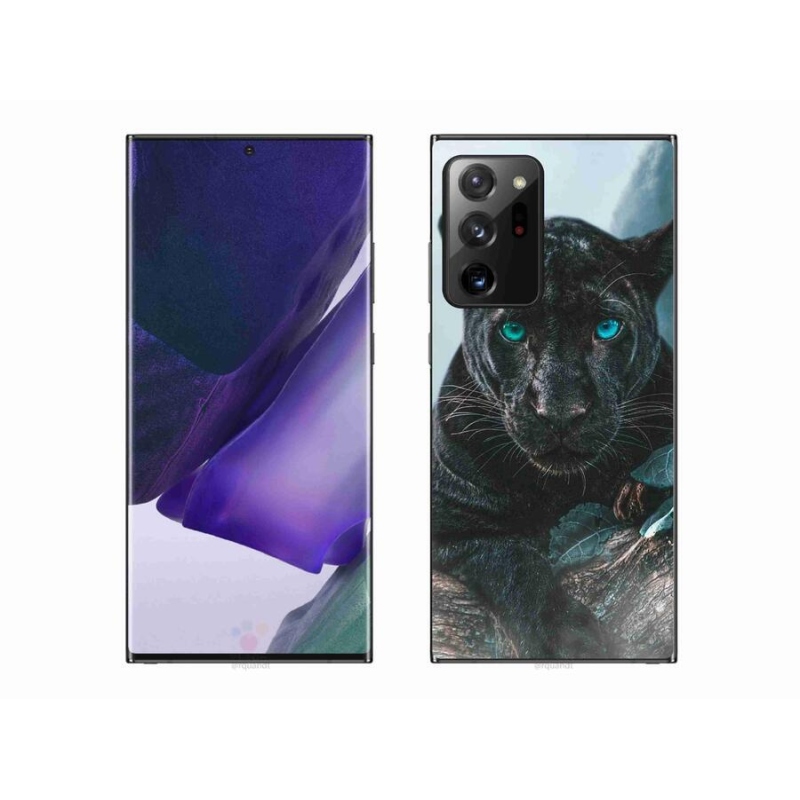 Zselés borítás mmCase Samsung Galaxy Note 20 Ultra - fekete párduc