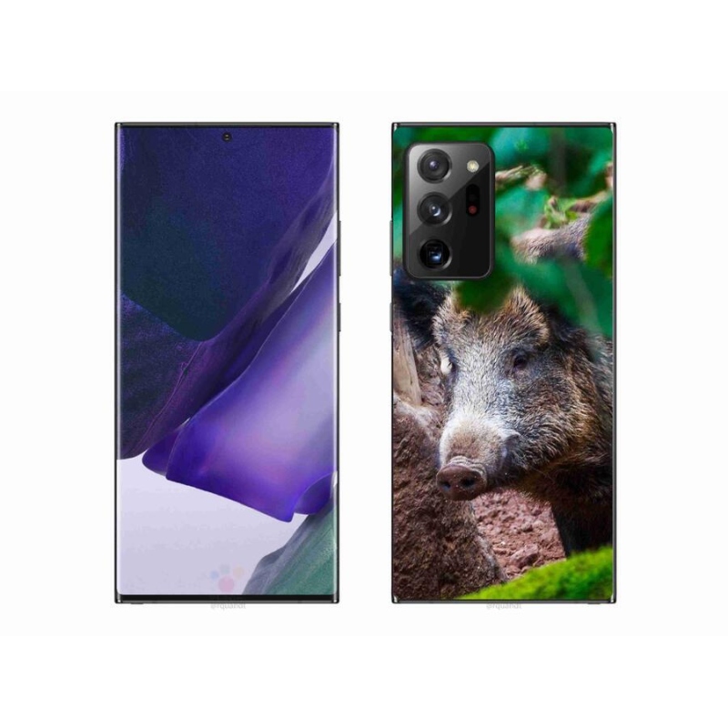 Zselés borítás mmCase Samsung Galaxy Note 20 Ultra - vaddisznó számára