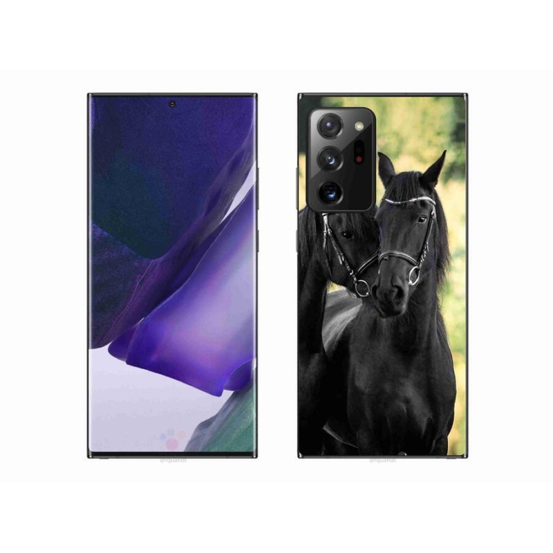 Gél borítás mmCase Samsung Galaxy Note 20 Ultra - két fekete ló