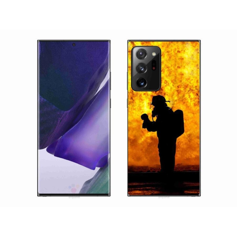 Gél borító mmCase Samsung Galaxy Note 20 Ultra - tűzoltóhoz