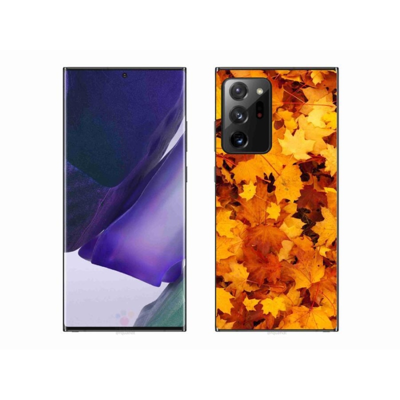 Zselés borítás mmCase Samsung Galaxy Note 20 Ultra - juharlevelek