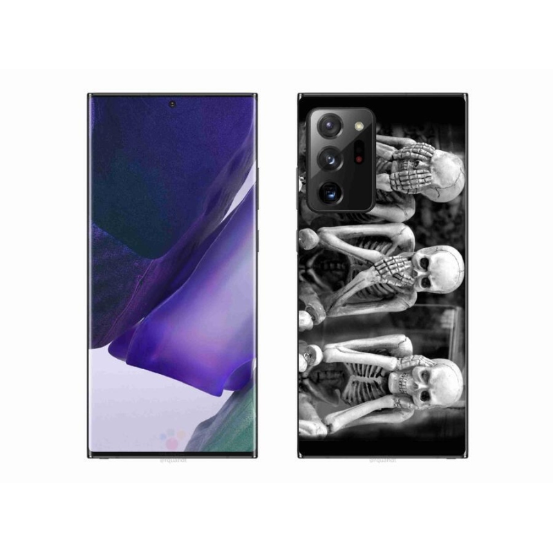 Gél borítás mmCase Samsung Galaxy Note 20 Ultra - csontvázakhoz