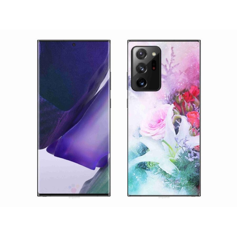 Gél borító mmCase Samsung Galaxy Note 20 Ultra - virágok 4