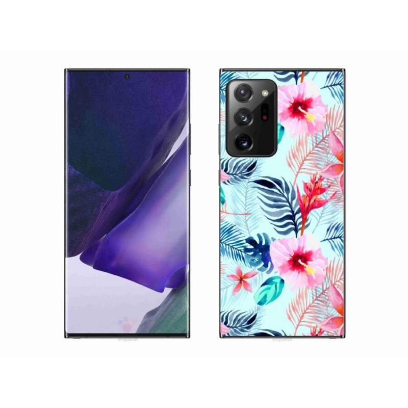 Zselés borítás mmCase Samsung Galaxy Note 20 Ultra - virágok