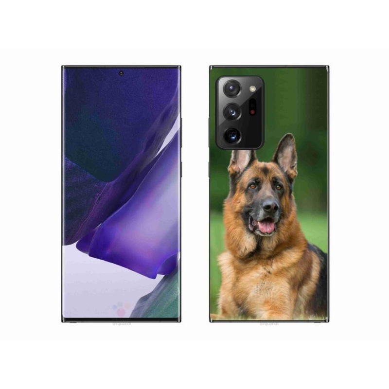 Gél borítás mmCase Samsung Galaxy Note 20 Ultra - Német juhászkutya számára