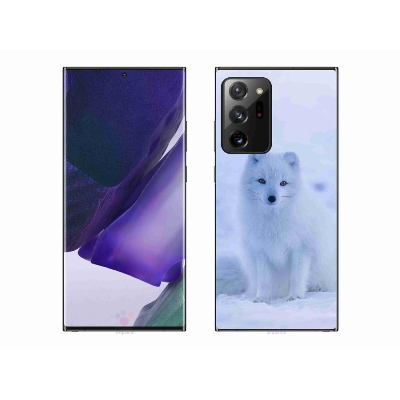 Zselés borítás mmCase Samsung Galaxy Note 20 Ultra készülékhez - polár róka