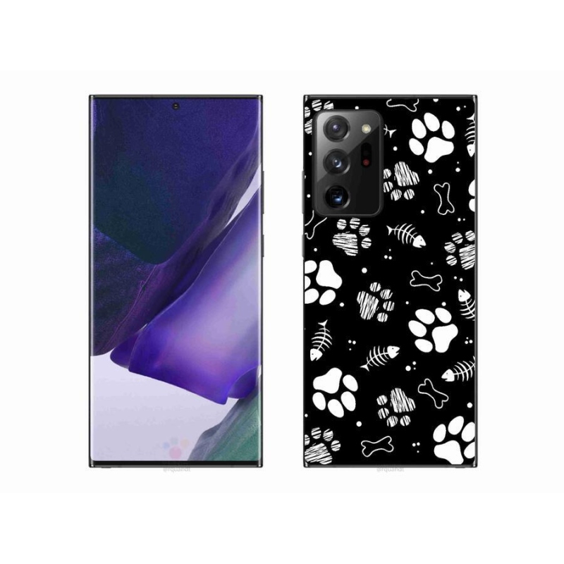 Zselés borítás mmCase Samsung Galaxy Note 20 Ultra - kutyamancsok