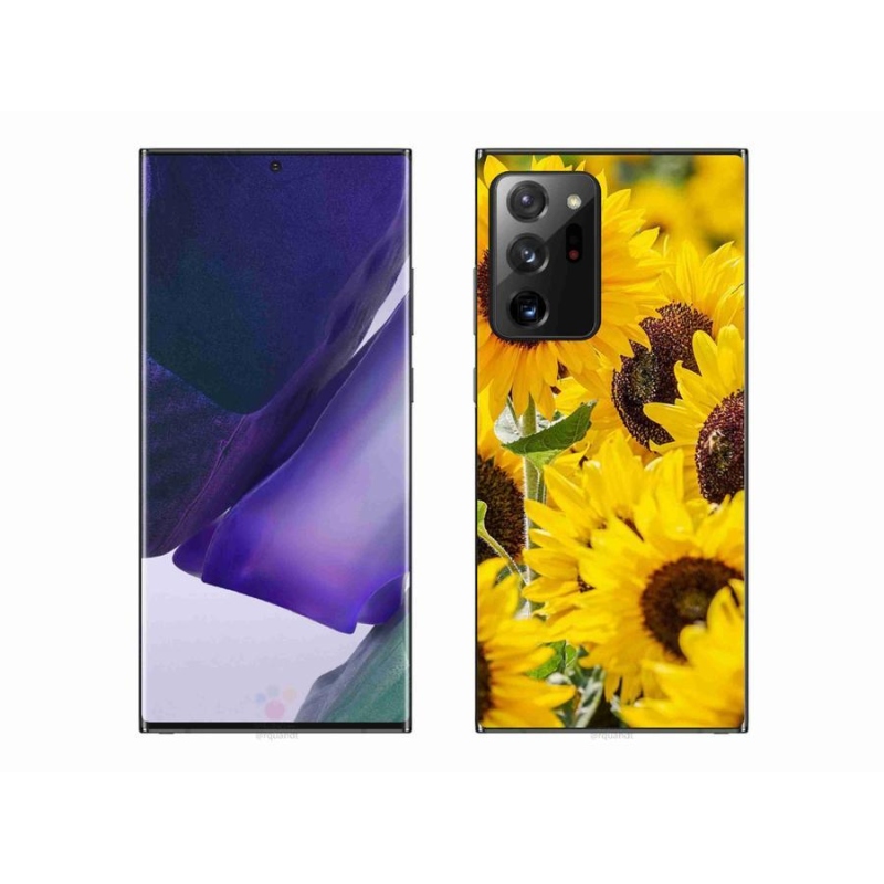 Zselés borítás mmCase Samsung Galaxy Note 20 Ultra - Napraforgó