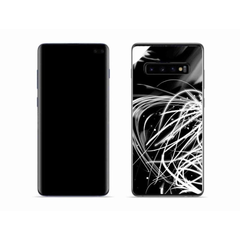 Zselés borítás mmCase Samsung Galaxy S10 - absztrakt 2