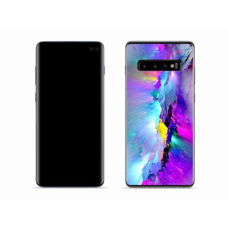 Gél borítás mmCase Samsung Galaxy S10 készülékhez - absztrakt