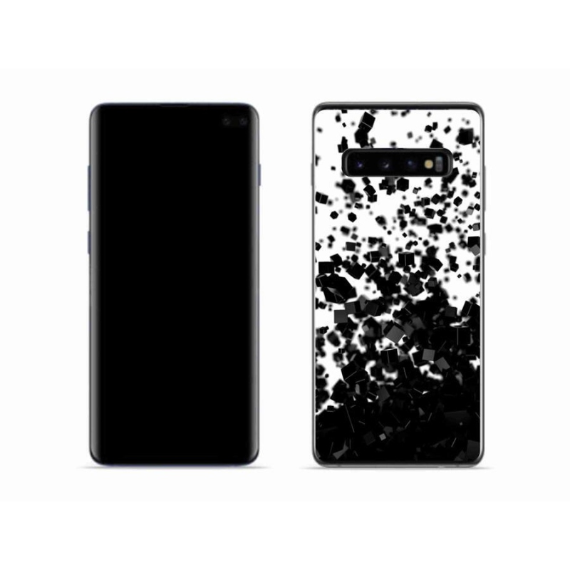 Zselés borítás mmCase Samsung Galaxy S10 készülékhez - absztrakt minta 1