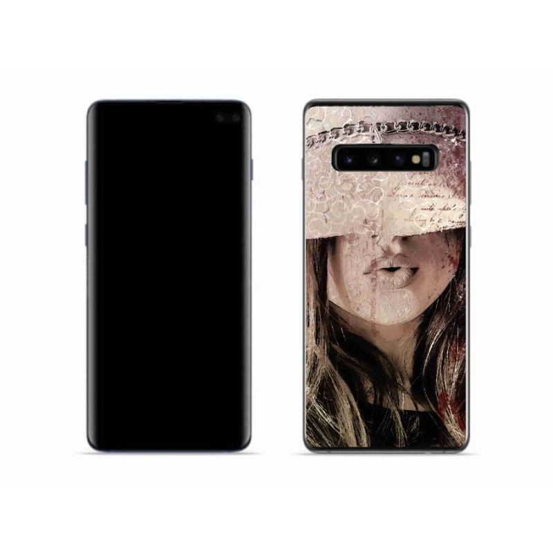 Gél borítás mmCase Samsung Galaxy S10 - lányhoz