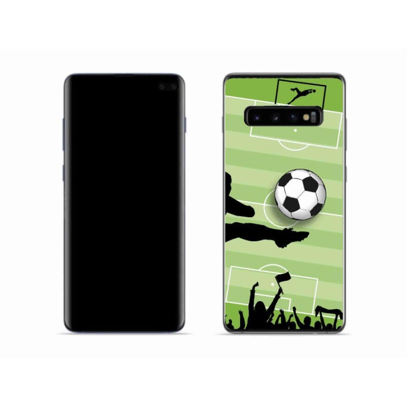 Gél borítás mmCase a Samsung Galaxy S10 készülékhez - futball 3