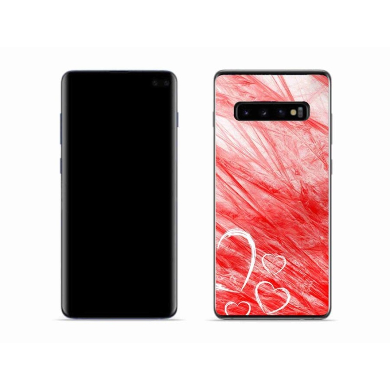Zselés borítás mmCase Samsung Galaxy S10 készülékhez - szív
