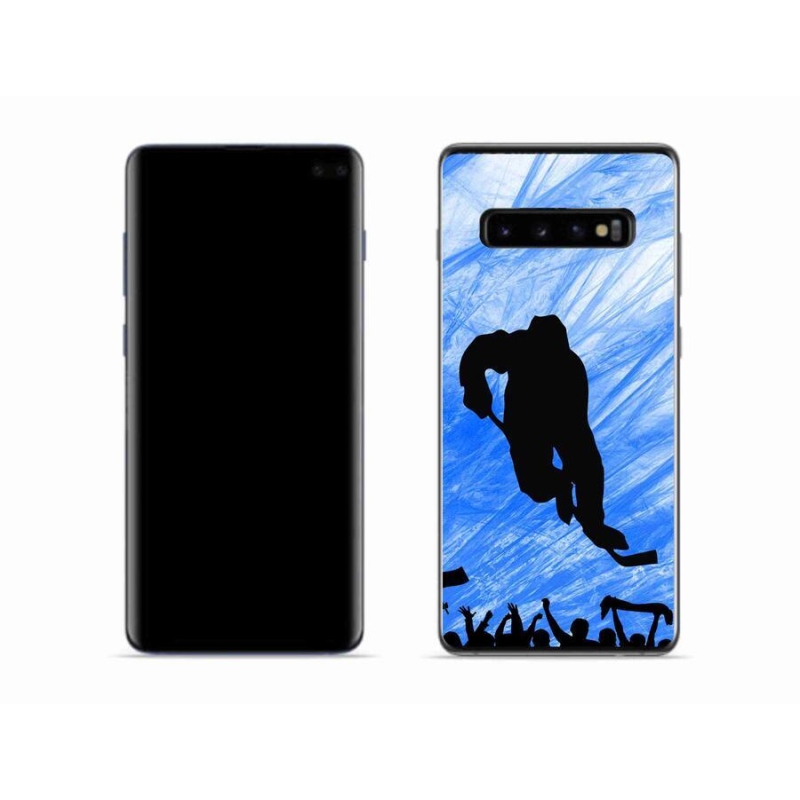 Gél borítás mmCase Samsung Galaxy S10 - hokis játékoshoz
