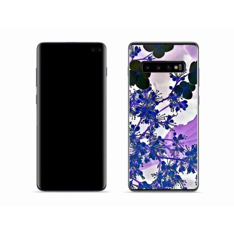 Gél borítás mmCase Samsung Galaxy S10 készülékhez - hortenzia virág