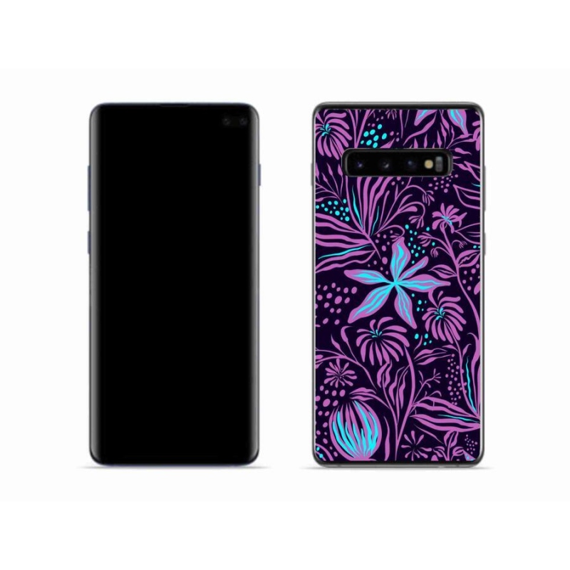 Gél borító mmCase Samsung Galaxy S10 - virágok 2