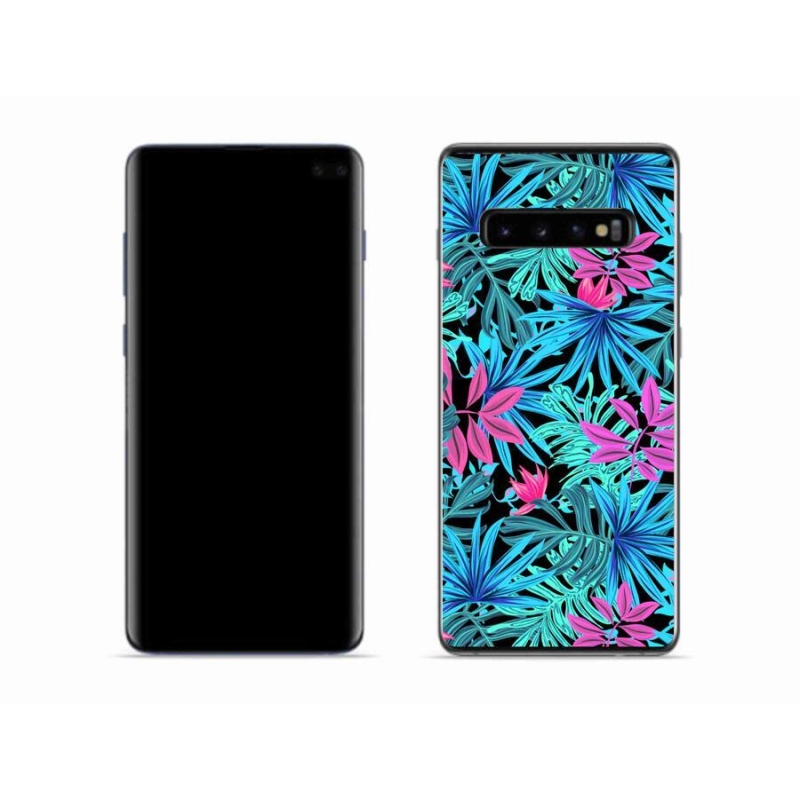 Gél borítás mmCase Samsung Galaxy S10 - virágok 3