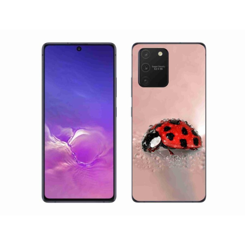 Zselés borítás mmCase Samsung Galaxy S10 Lite készülékhez - katicabogár