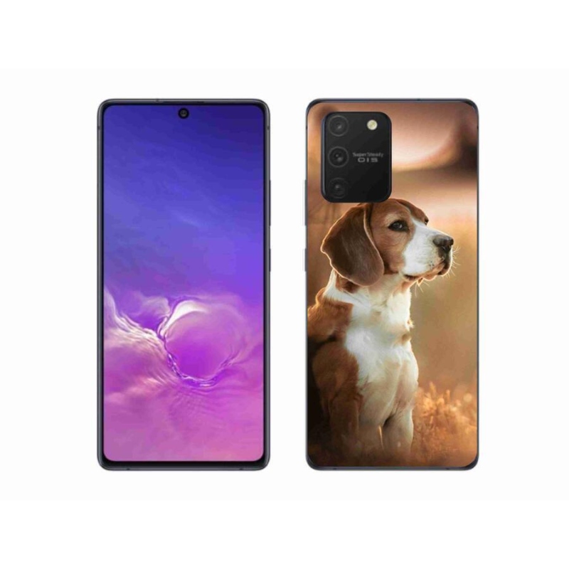 Gél védőburkolat mmCase Samsung Galaxy S10 Lite készülékhez - bézs színű