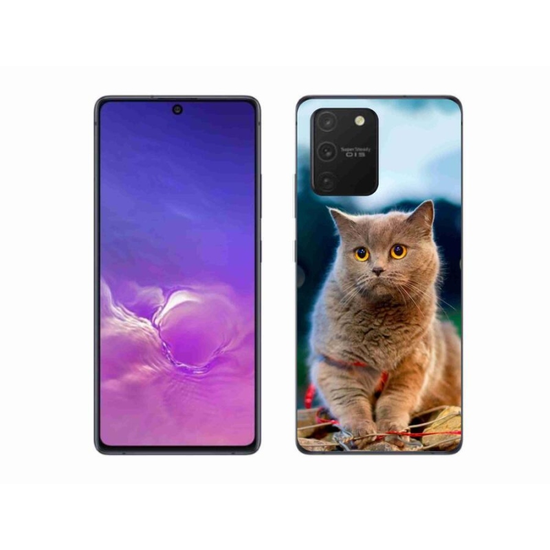 Gél védőburkolat mmCase Samsung Galaxy S10 Lite készülékhez - brit kék 2