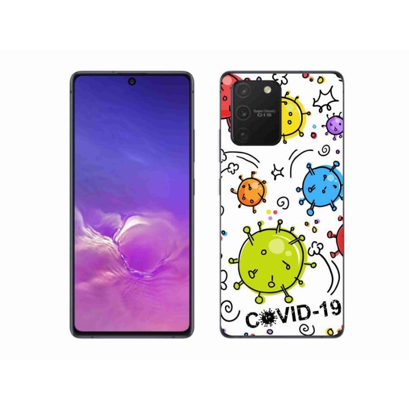 Zselés borítás mmCase Samsung Galaxy S10 Lite készülékhez - covid 2