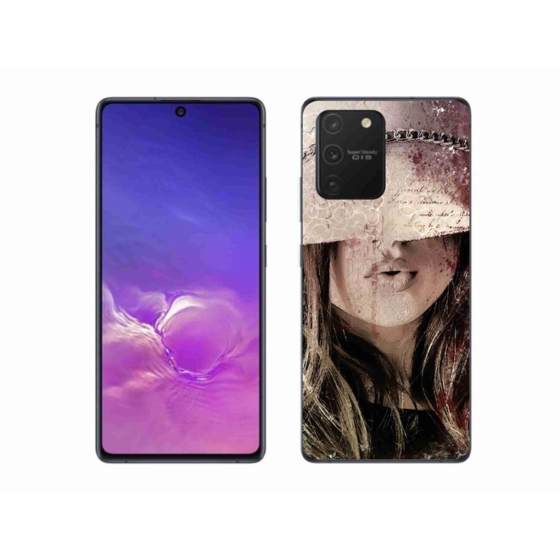 Gél borítás mmCase Samsung Galaxy S10 Lite készülékhez - lány