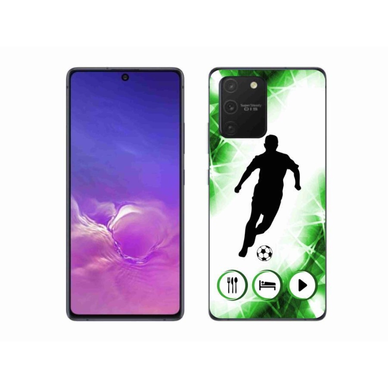 Gél borítás mmCase Samsung Galaxy S10 Lite készülékhez - focista