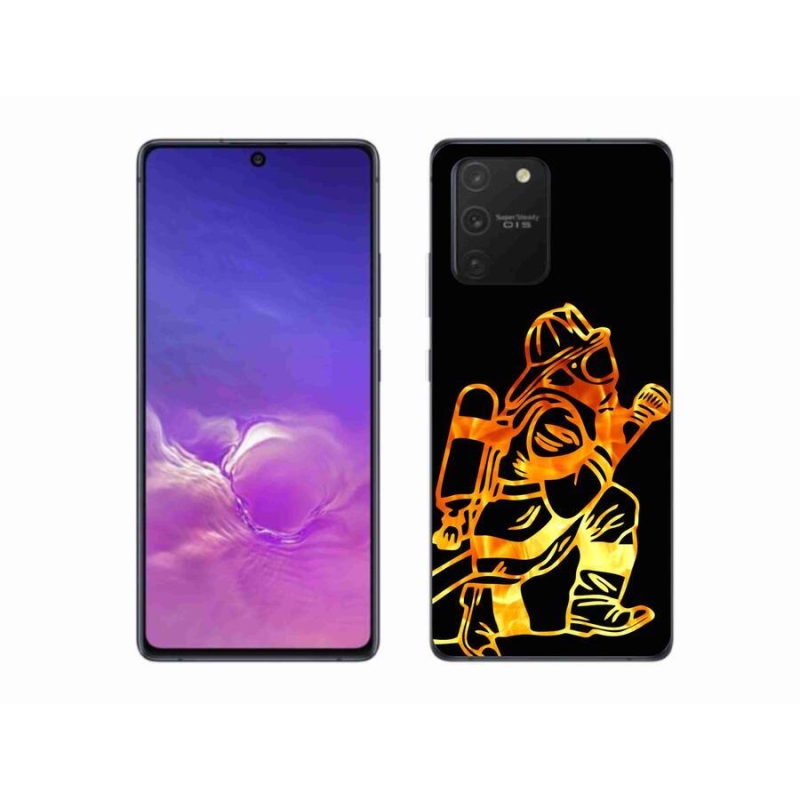 Gél borítás mmCase Samsung Galaxy S10 Lite készülékhez - tűzoltó 1