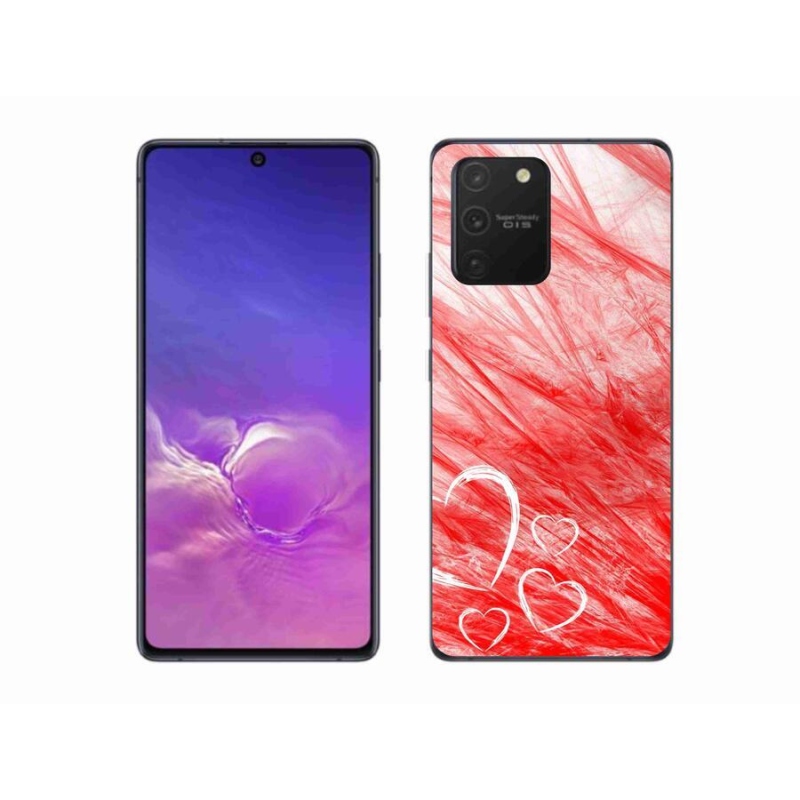Gél borítás mmCase Samsung Galaxy S10 Lite készülékhez - szív