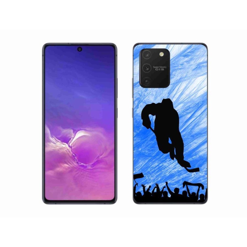 Gél borítás mmCase Samsung Galaxy S10 Lite készülékhez - hokijátékos