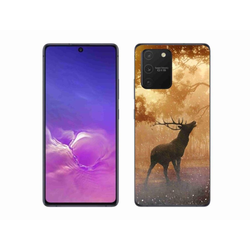 Zselés borítás mmCase Samsung Galaxy S10 Lite készülékhez - szarvas a vadászaton
