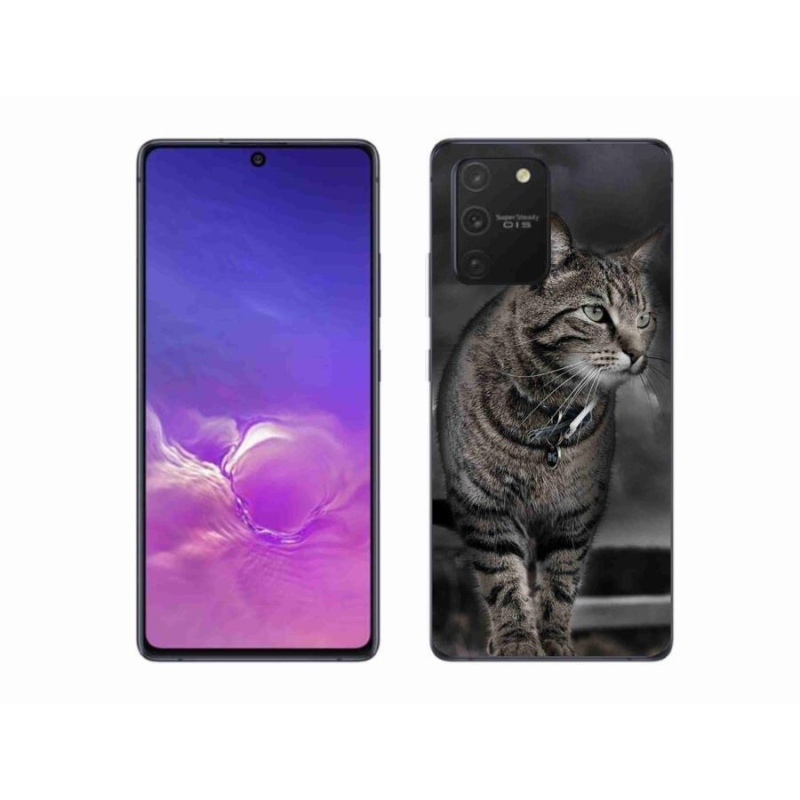 Zselés borítás mmCase Samsung Galaxy S10 Lite készülékhez - macska