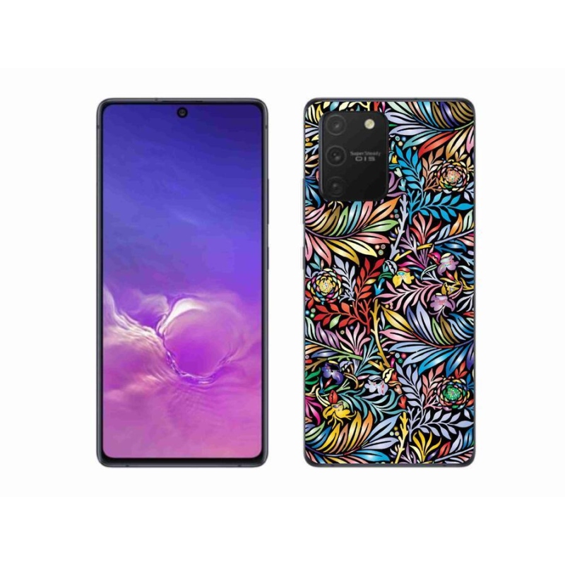 Gél borítás mmCase Samsung Galaxy S10 Lite készülékhez - virágok 5